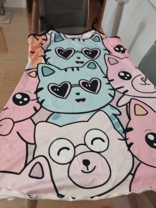 Camisón corto gatitos corazón