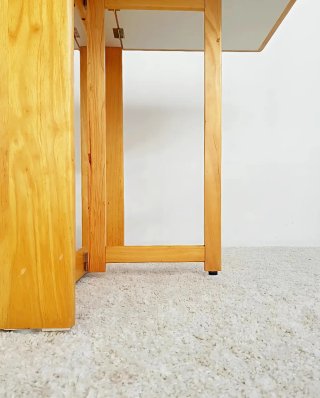 Mesa plegable HABITAT haya y formica | Vintage 80s