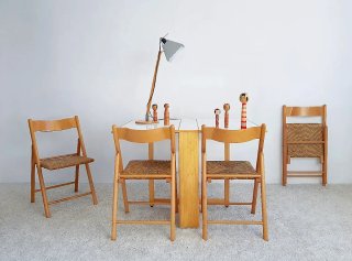 Mesa plegable HABITAT haya y formica | Vintage 80s
