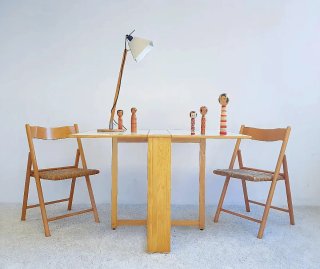 Mesa plegable HABITAT haya y formica | Vintage 80s
