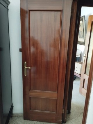 Lote 7 puertas de interior madera