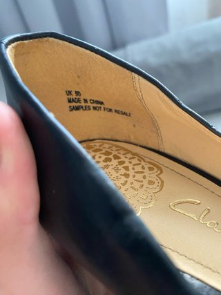 Tacones Clarks Negros