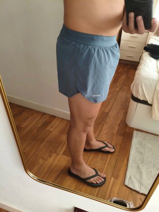 Pantalones cortos running Kiprun azules