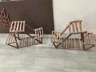 Expositores de madera para plantas