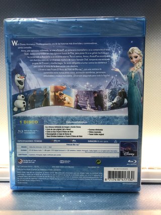 Blu-ray Frozen: El Reino del Hielo Nuevo