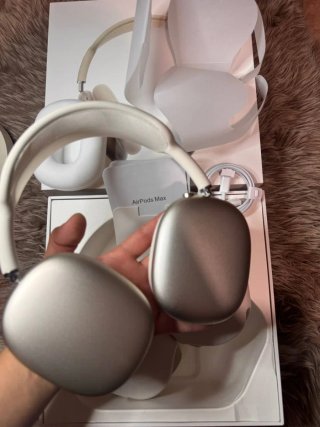 Airpods Max Plata/Silver/Starlight USB-C Factura