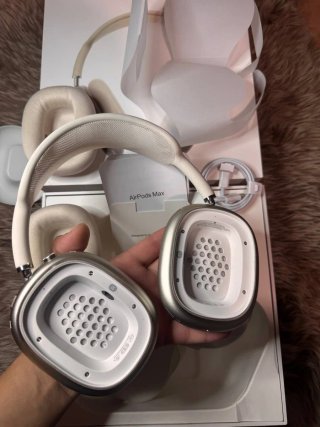 Airpods Max Plata/Silver/Starlight USB-C Factura