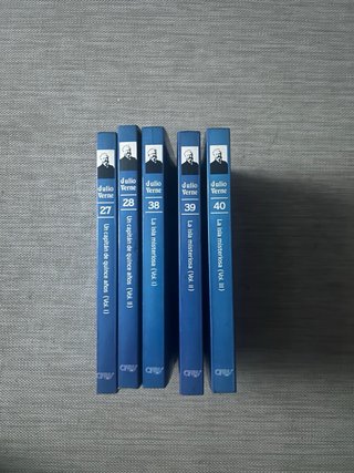 Lote libros Julio Verne