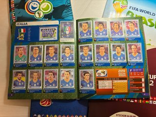 5 Álbumes Mundiales Fútbol Completos Panini