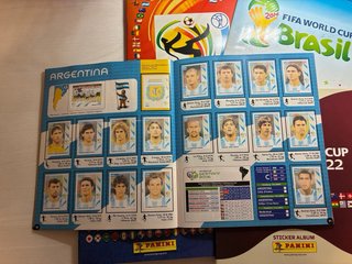 5 Álbumes Mundiales Fútbol Completos Panini