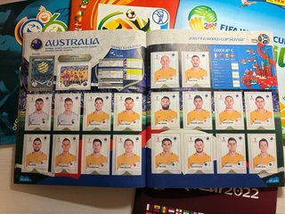 5 Álbumes Mundiales Fútbol Completos Panini