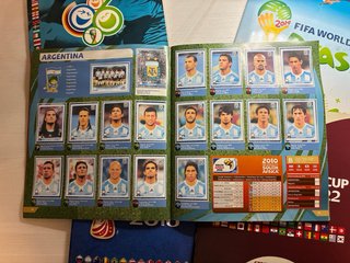 5 Álbumes Mundiales Fútbol Completos Panini