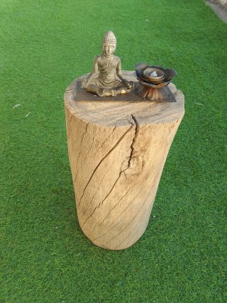 Tronco decorativo de madera