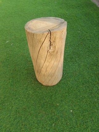 Tronco decorativo de madera