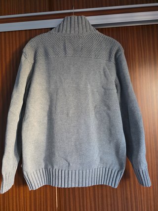Abrigo Peckott gris cuello alto