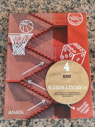 Matemáticas A. 4to de la eso.