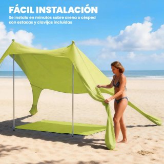 Carpa Playa Plegable con Esterilla