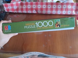 Puzzle MB 1000 Pezzi Pastore Tedesco