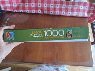 Puzzle MB 1000 Pezzi Pastore Tedesco