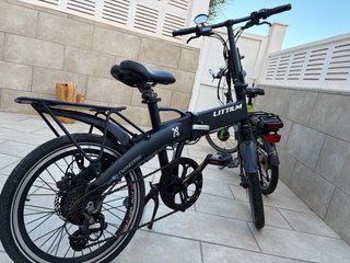 Bicicleta Eléctrica LITTIUM IBIZA Plegable. 250W