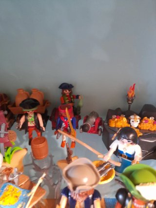 Playmobil Diorama Piratas