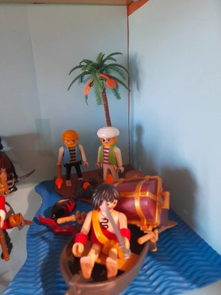 Playmobil Diorama Piratas