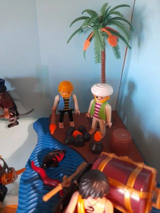 Playmobil Diorama Piratas