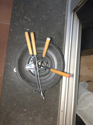 Olla Fondue Hierro 4 Personas