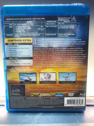 El Rey León Edición Diamante Blu-ray + DVD