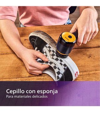 Limpiador Eléctrico Zapatillas Philips Azul/Amaril