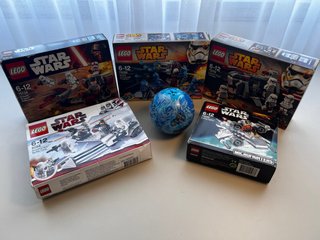 Gran Lote 6 Sets LEGO Star Wars.