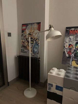 Lámpara de pie Ikea Ranarp Blanca