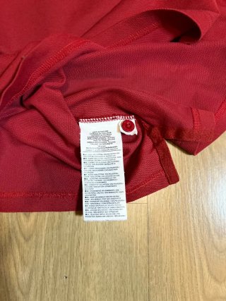Polo Nike Rojo Deportivo Estilo Retro