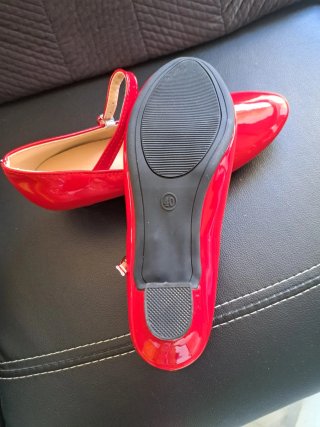 Zapatos rojos charol