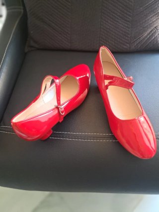 Zapatos rojos charol