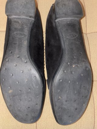 Tod's Mocasines Negros con Pedrería