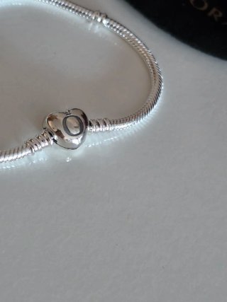 Pulsera Pandora Corazón Plata