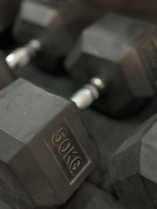 Par de Mancuernas Hexagonales 50kg