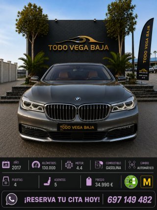 BMW Serie 7 2017 AUTOMÁTICO