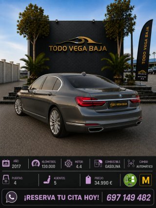 BMW Serie 7 2017 AUTOMÁTICO