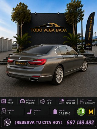 BMW Serie 7 2017 AUTOMÁTICO