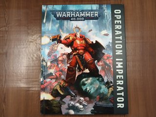 Rule book (Italian) + Cards + lore Warhammer 40k