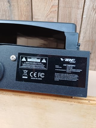 Tocadiscos Vibe Sound VS-2002-SPK Retro