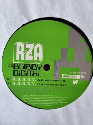 Vinilo Rap RZA - Bobby/Holocaust (Silk Down) 12"