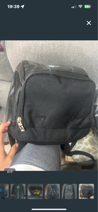 Mochila KOMBAT Negra Viaje Deporte