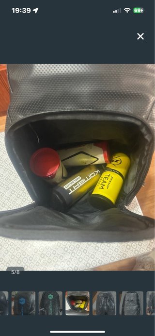 Mochila KOMBAT Negra Viaje Deporte