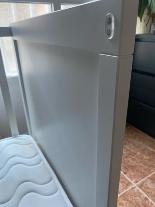 Cuna IKEA blanca sin colchon