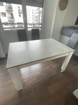 Mesa comedor extensible madera