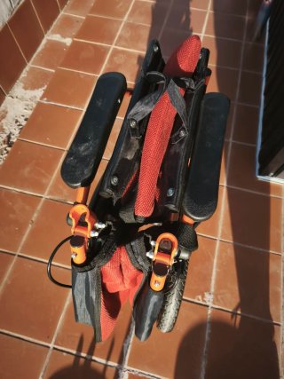 silla ruedas plegable