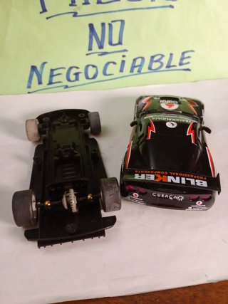 Carrocería y Chasis Corvette C6R Scalextric WOS